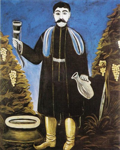 Count With Qantsi by Niko Pirosmani